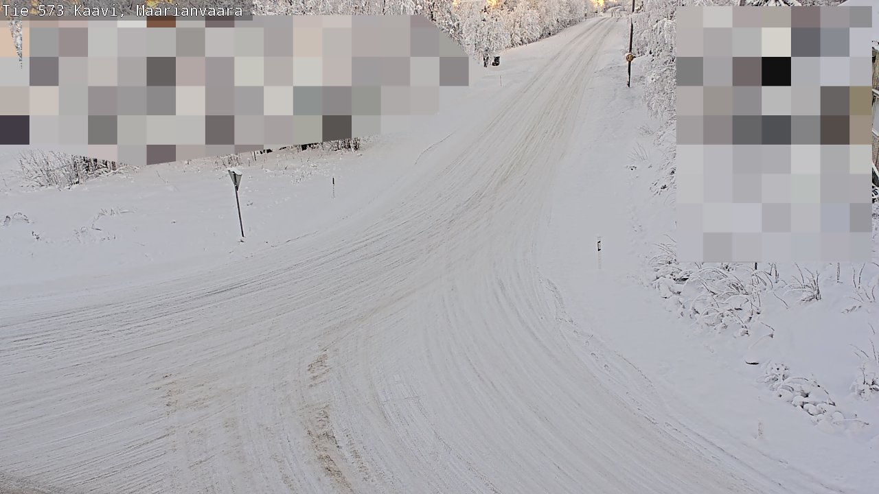 Weather Camera Image Road 573 Kaavi, Maarianvaara, Kaavi, Pohjois-Savo