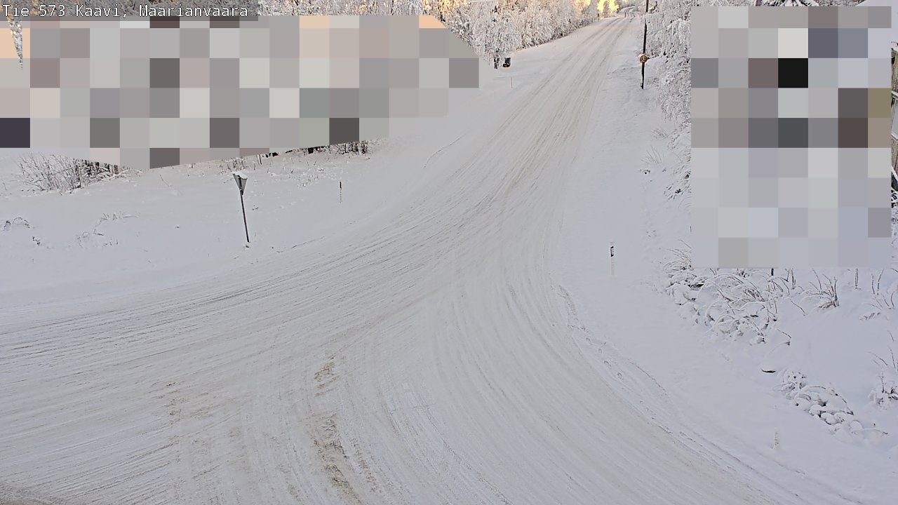 Weather Camera Image Road 573 Kaavi, Maarianvaara, Kaavi, Pohjois-Savo