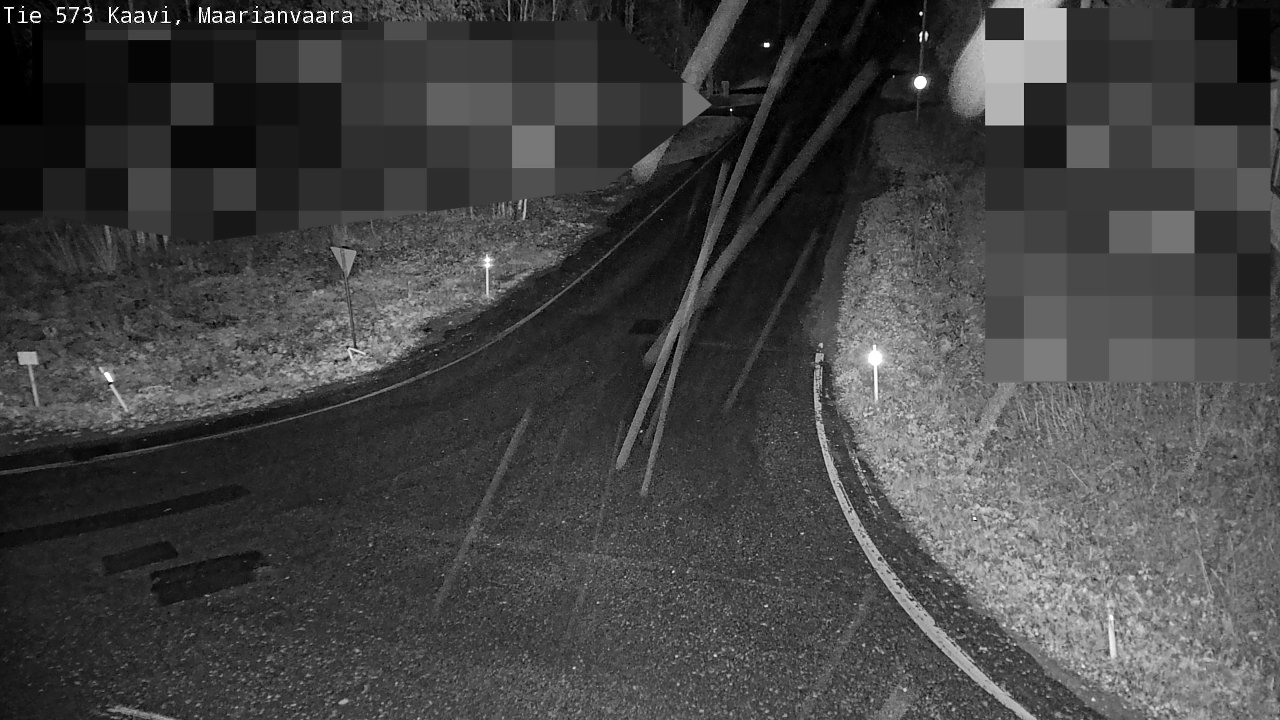 Weather Camera Image Väg 573 Kaavi, Maarianvaara, Kaavi, Pohjois-Savo