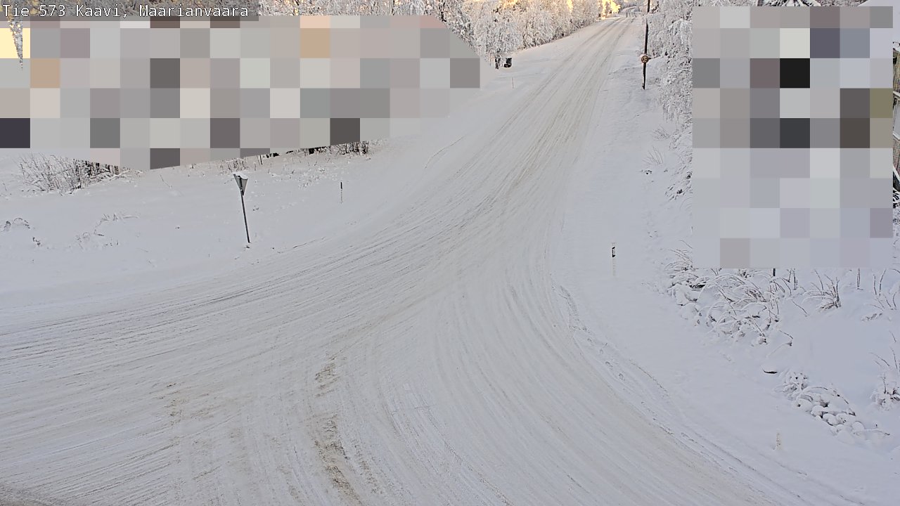 Weather Camera Image Road 573 Kaavi, Maarianvaara, Kaavi, Pohjois-Savo
