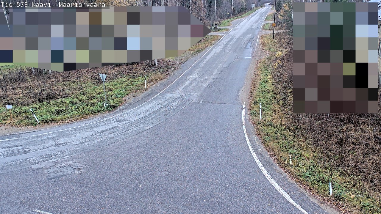 Weather Camera Image Väg 573 Kaavi, Maarianvaara, Kaavi, Pohjois-Savo