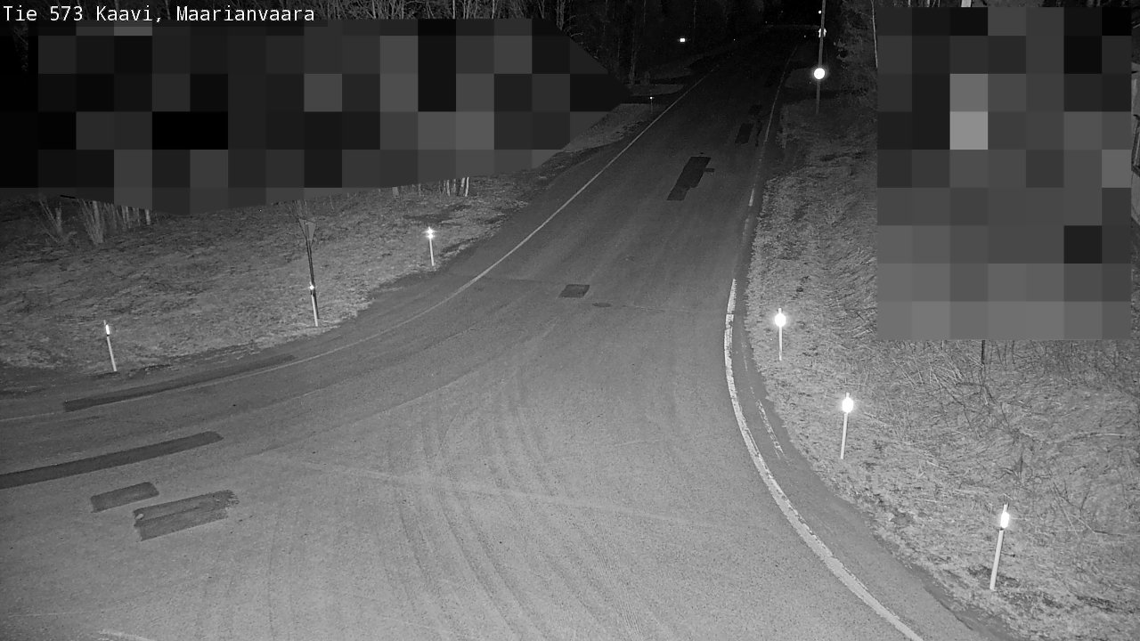 Weather Camera Image Väg 573 Kaavi, Maarianvaara, Kaavi, Pohjois-Savo