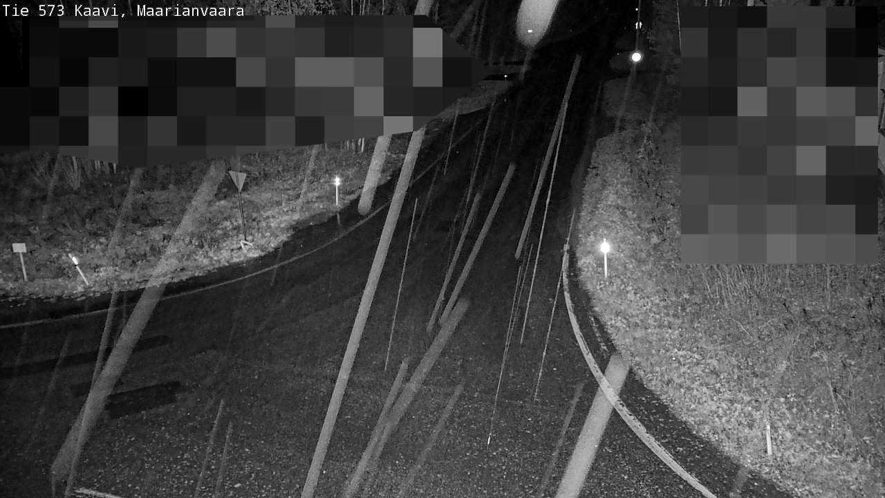 Weather Camera Image Väg 573 Kaavi, Maarianvaara, Kaavi, Pohjois-Savo