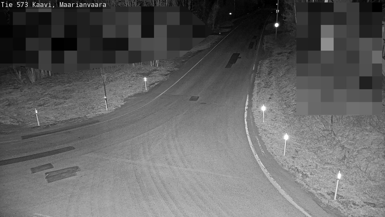 Weather Camera Image Väg 573 Kaavi, Maarianvaara, Kaavi, Pohjois-Savo