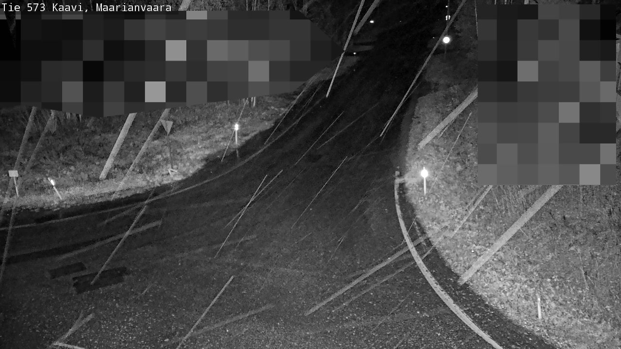 Weather Camera Image Väg 573 Kaavi, Maarianvaara, Kaavi, Pohjois-Savo