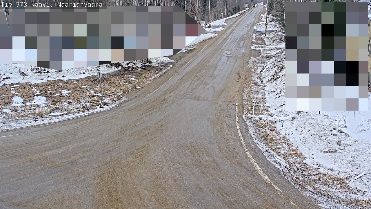 Kelikamerat Kuva Tie 573 Kaavi, Maarianvaara, Kaavi, Pohjois-Savo