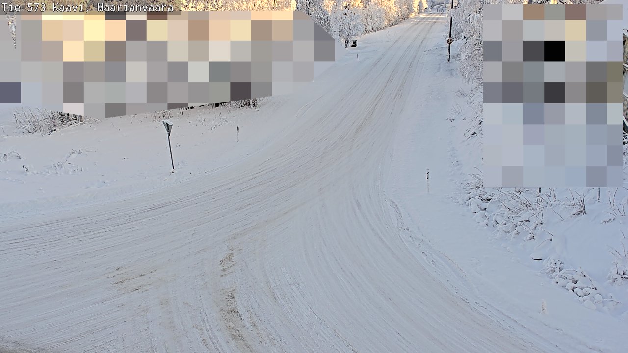 Weather Camera Image Road 573 Kaavi, Maarianvaara, Kaavi, Pohjois-Savo