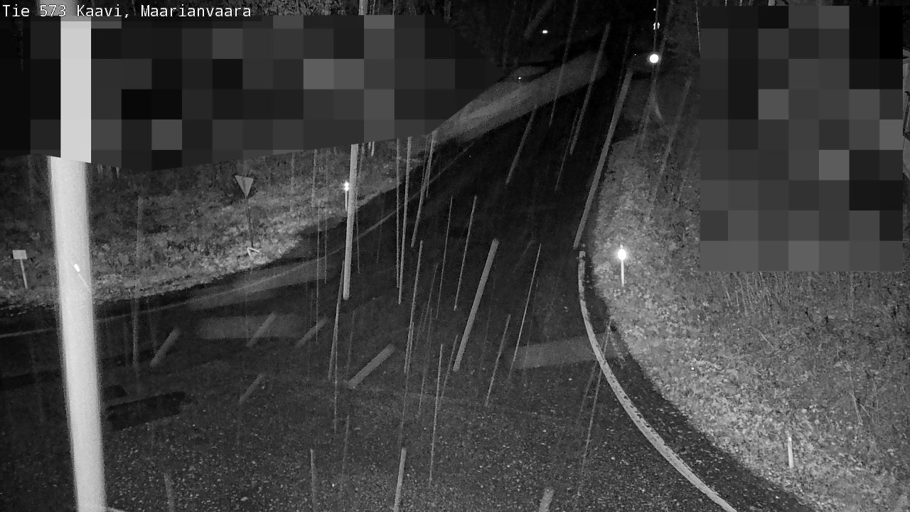 Weather Camera Image Väg 573 Kaavi, Maarianvaara, Kaavi, Pohjois-Savo