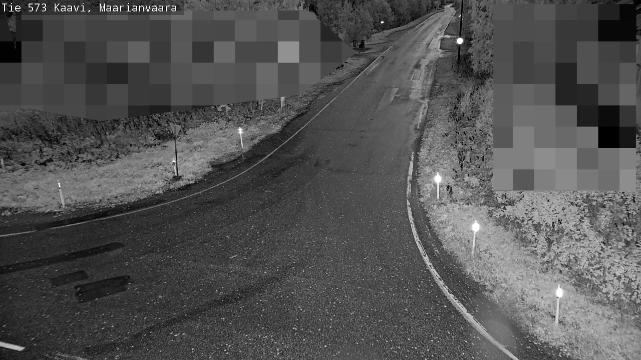 Weather Camera Image Road 573 Kaavi, Maarianvaara, Kaavi, Pohjois-Savo