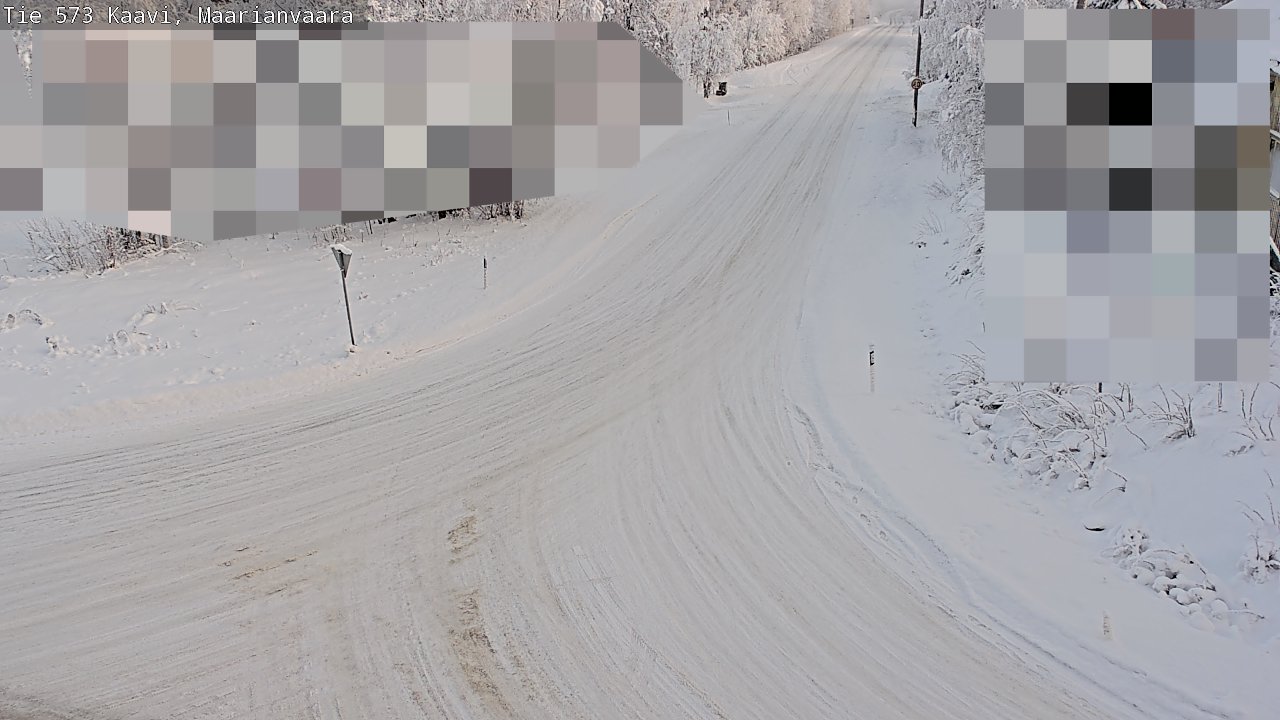 Weather Camera Image Road 573 Kaavi, Maarianvaara, Kaavi, Pohjois-Savo