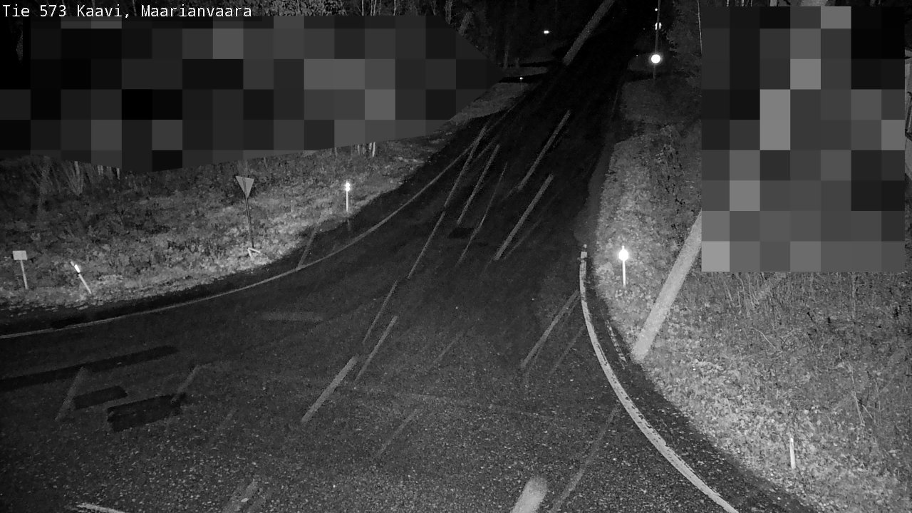 Weather Camera Image Road 573 Kaavi, Maarianvaara, Kaavi, Pohjois-Savo