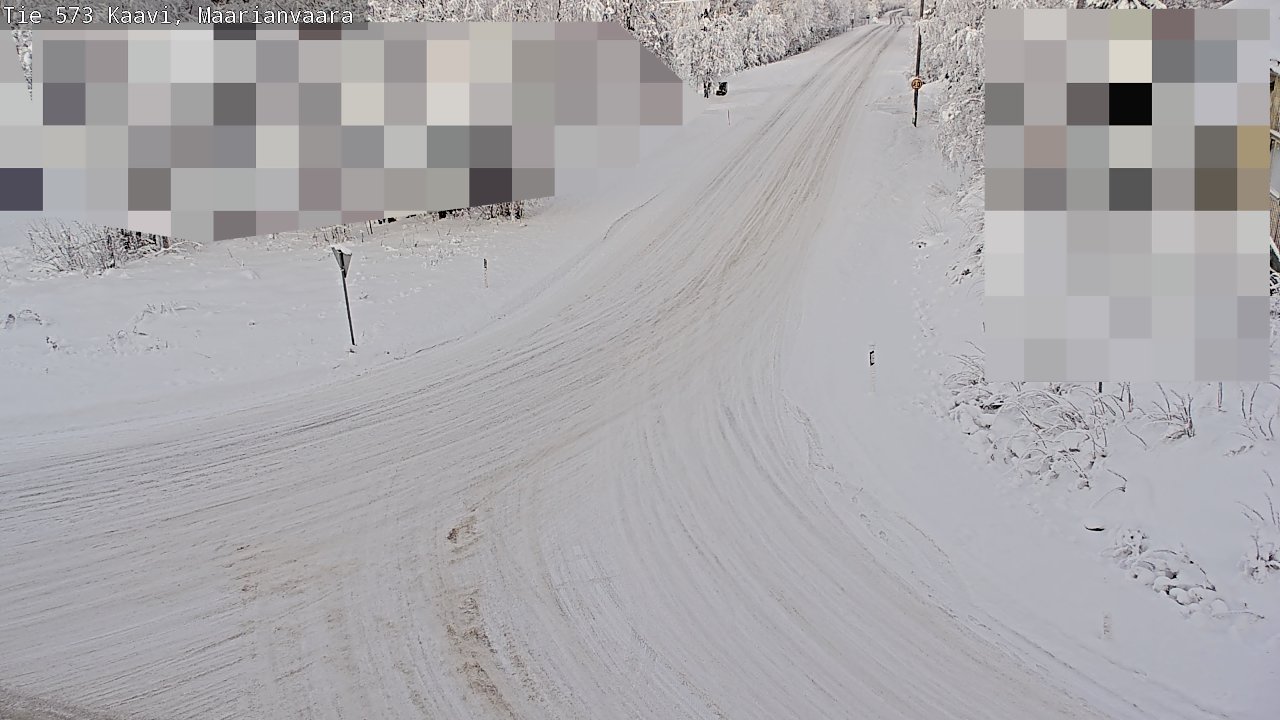 Weather Camera Image Road 573 Kaavi, Maarianvaara, Kaavi, Pohjois-Savo