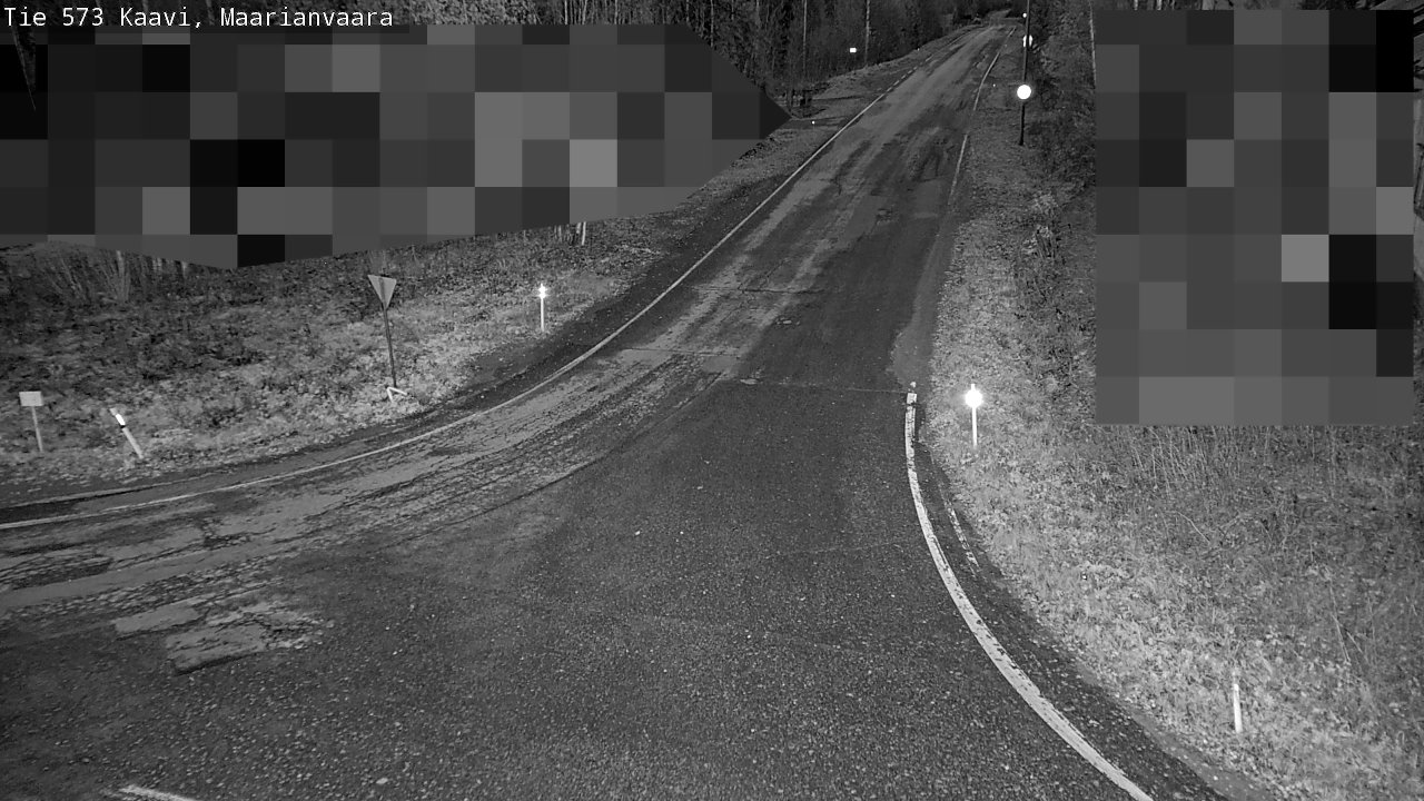 Weather Camera Image Väg 573 Kaavi, Maarianvaara, Kaavi, Pohjois-Savo