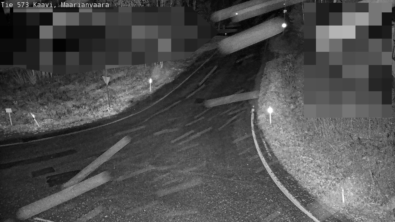 Weather Camera Image Road 573 Kaavi, Maarianvaara, Kaavi, Pohjois-Savo