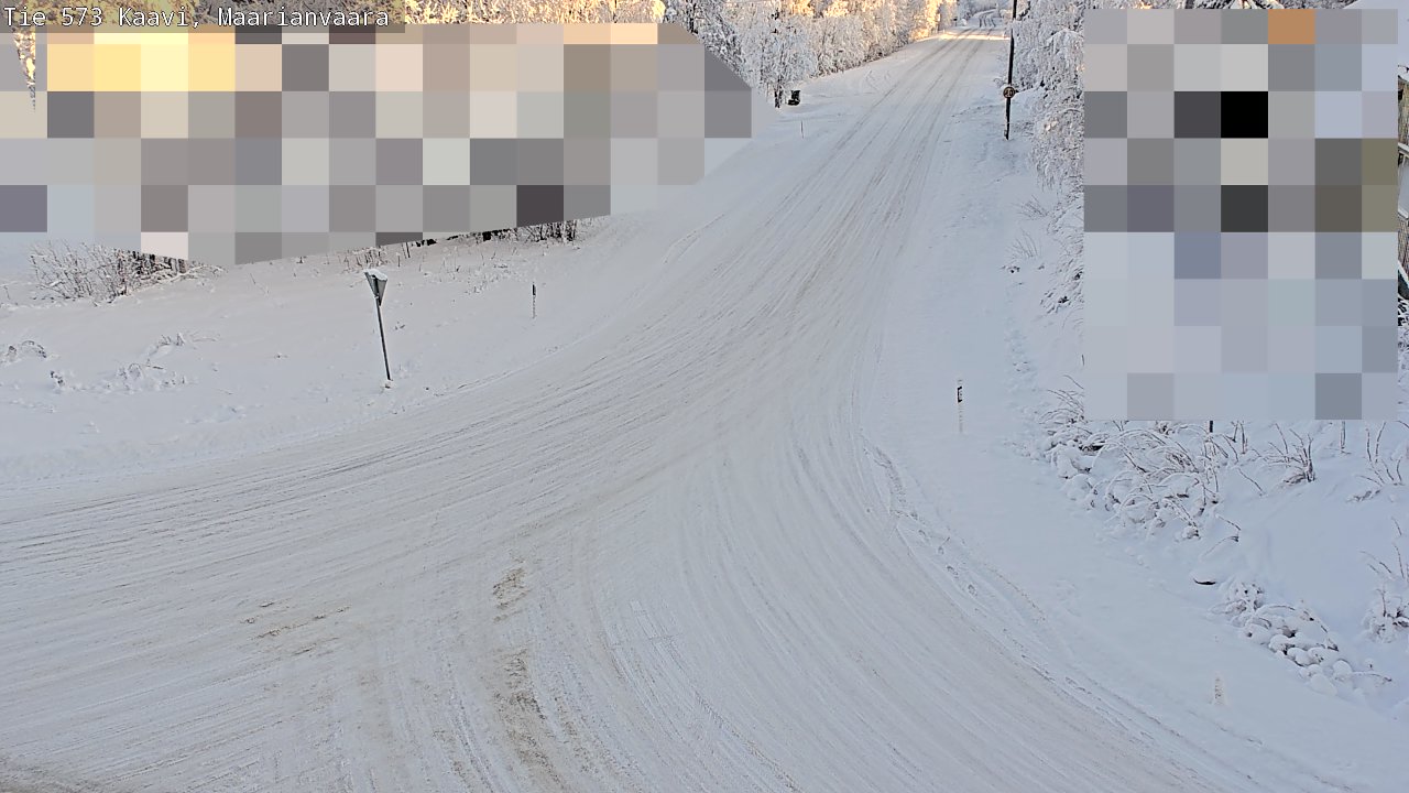 Weather Camera Image Road 573 Kaavi, Maarianvaara, Kaavi, Pohjois-Savo