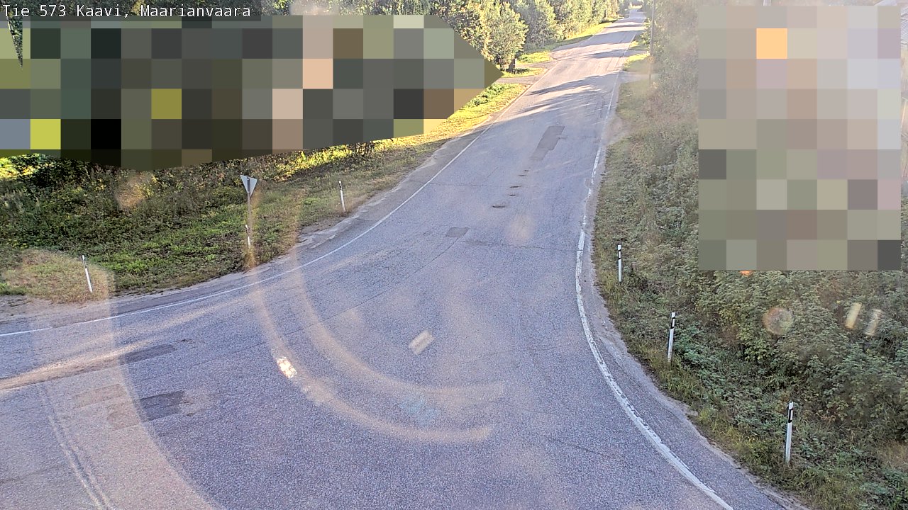 Weather Camera Image Road 573 Kaavi, Maarianvaara, Kaavi, Pohjois-Savo