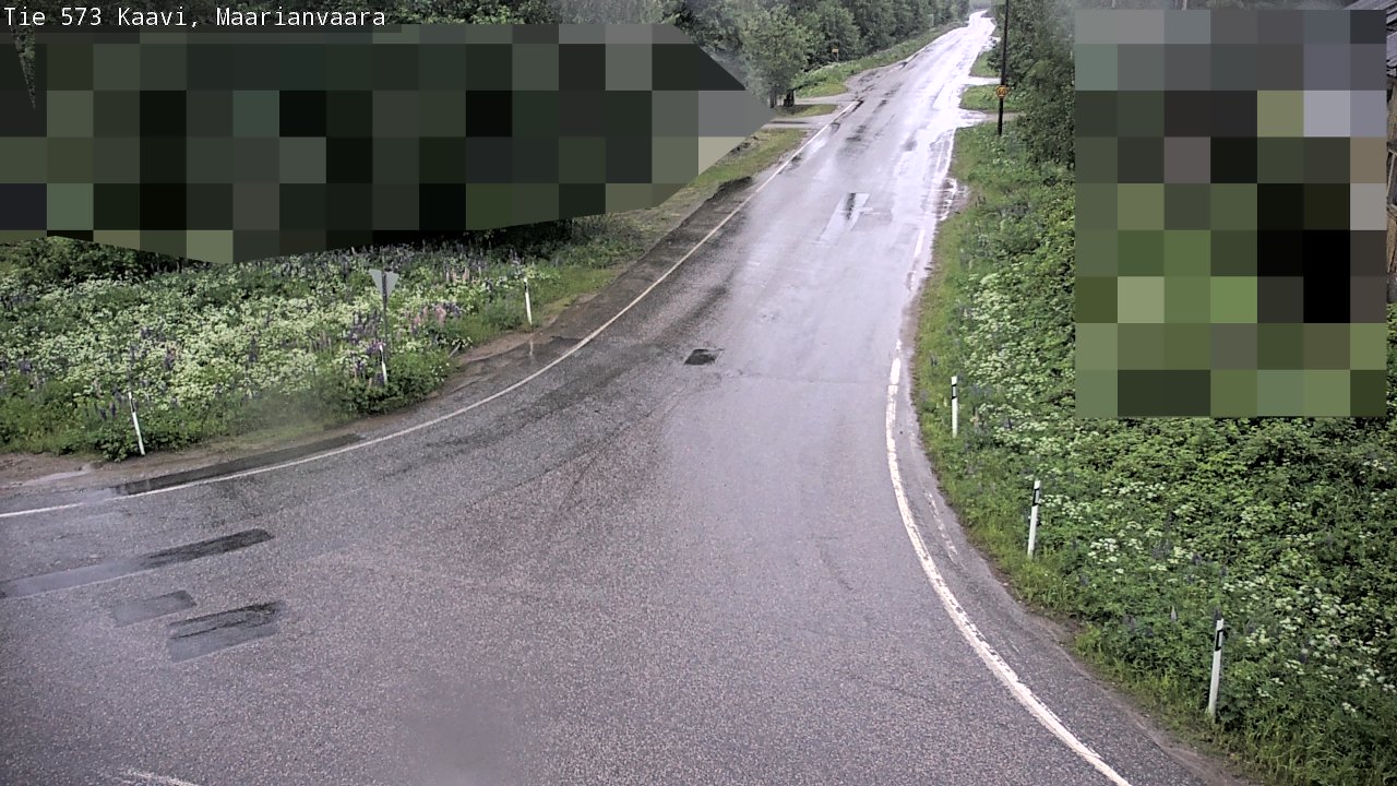 Weather Camera Image Road 573 Kaavi, Maarianvaara, Kaavi, Pohjois-Savo