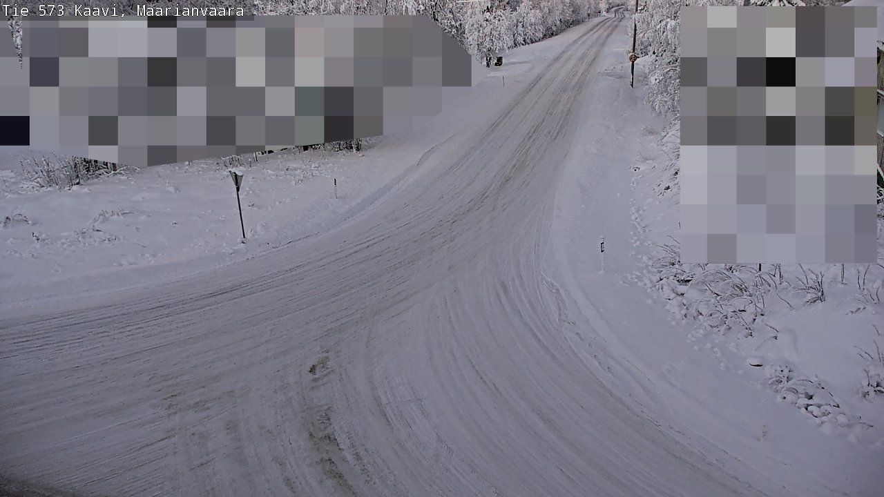 Weather Camera Image Road 573 Kaavi, Maarianvaara, Kaavi, Pohjois-Savo