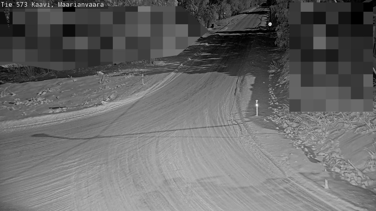 Weather Camera Image Road 573 Kaavi, Maarianvaara, Kaavi, Pohjois-Savo