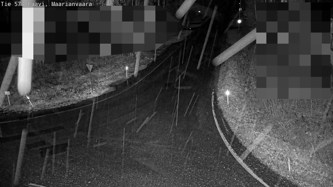 Weather Camera Image Väg 573 Kaavi, Maarianvaara, Kaavi, Pohjois-Savo