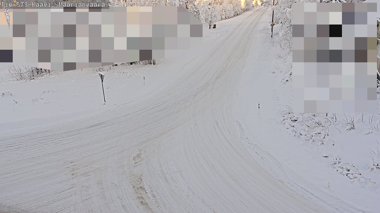 Weather Camera Image Road 573 Kaavi, Maarianvaara, Kaavi, Pohjois-Savo