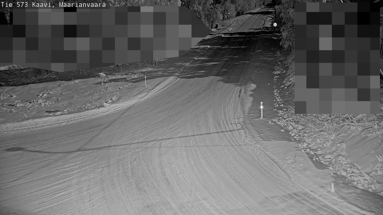 Weather Camera Image Road 573 Kaavi, Maarianvaara, Kaavi, Pohjois-Savo