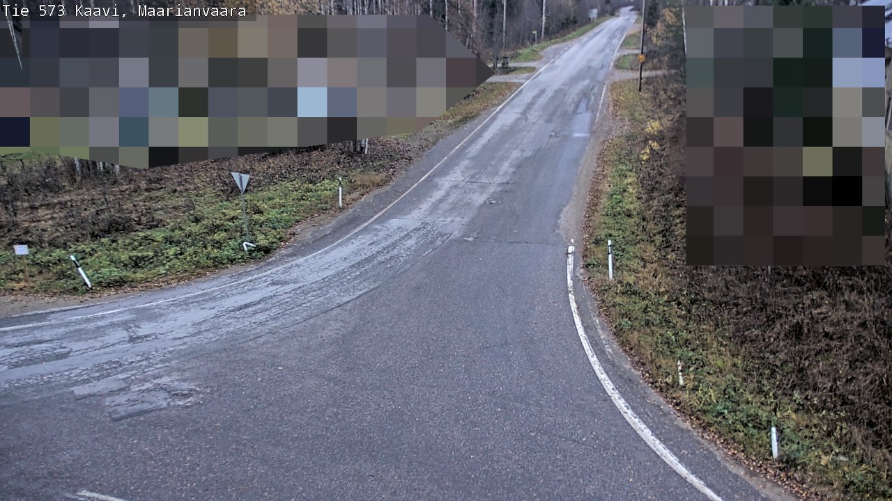 Weather Camera Image Väg 573 Kaavi, Maarianvaara, Kaavi, Pohjois-Savo