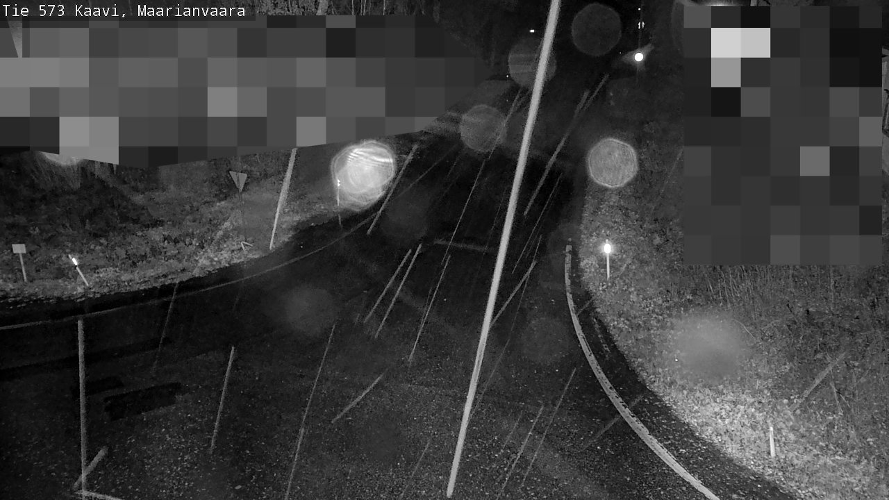 Weather Camera Image Väg 573 Kaavi, Maarianvaara, Kaavi, Pohjois-Savo