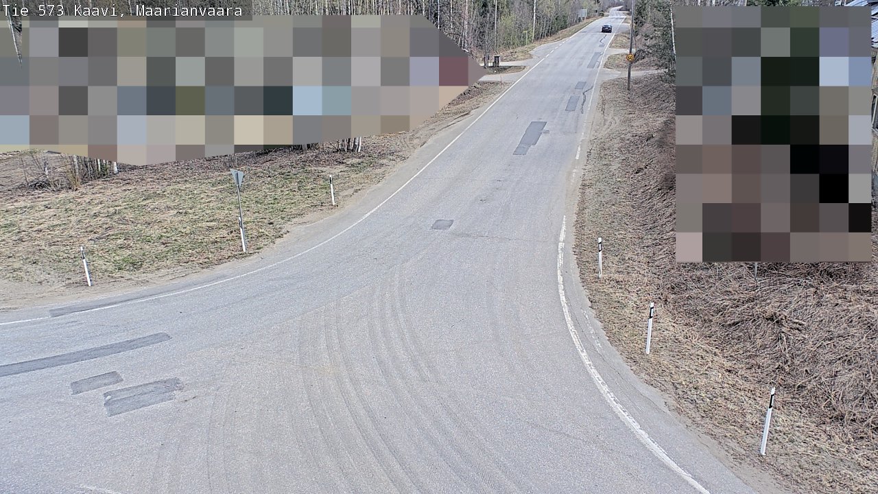 Weather Camera Image Road 573 Kaavi, Maarianvaara, Kaavi, Pohjois-Savo