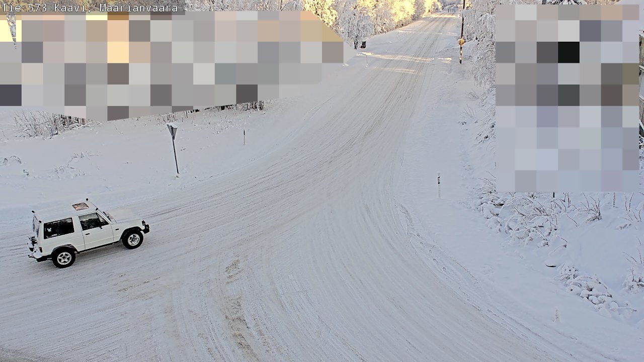 Weather Camera Image Road 573 Kaavi, Maarianvaara, Kaavi, Pohjois-Savo