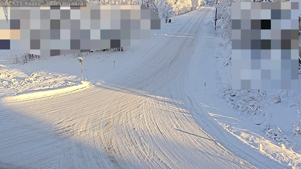 Weather Camera Image Road 573 Kaavi, Maarianvaara, Kaavi, Pohjois-Savo