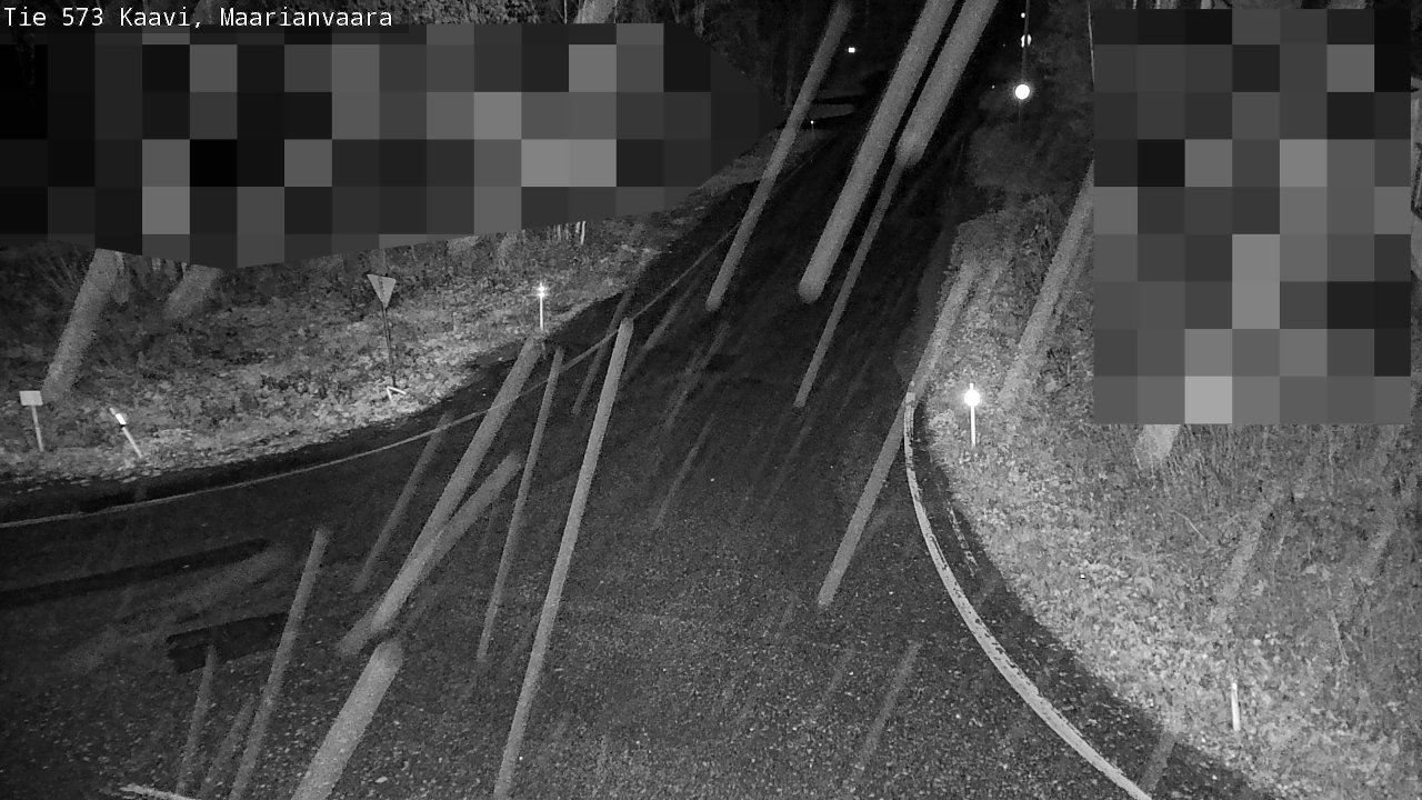 Weather Camera Image Road 573 Kaavi, Maarianvaara, Kaavi, Pohjois-Savo