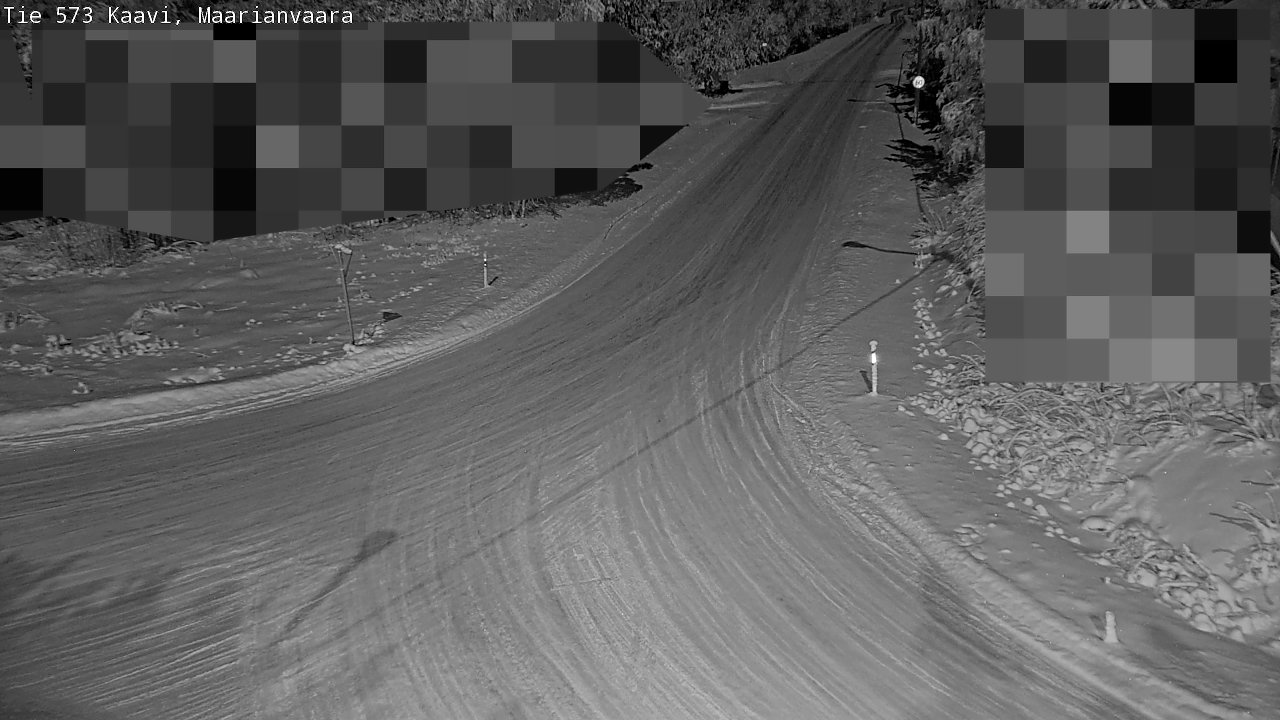 Weather Camera Image Road 573 Kaavi, Maarianvaara, Kaavi, Pohjois-Savo