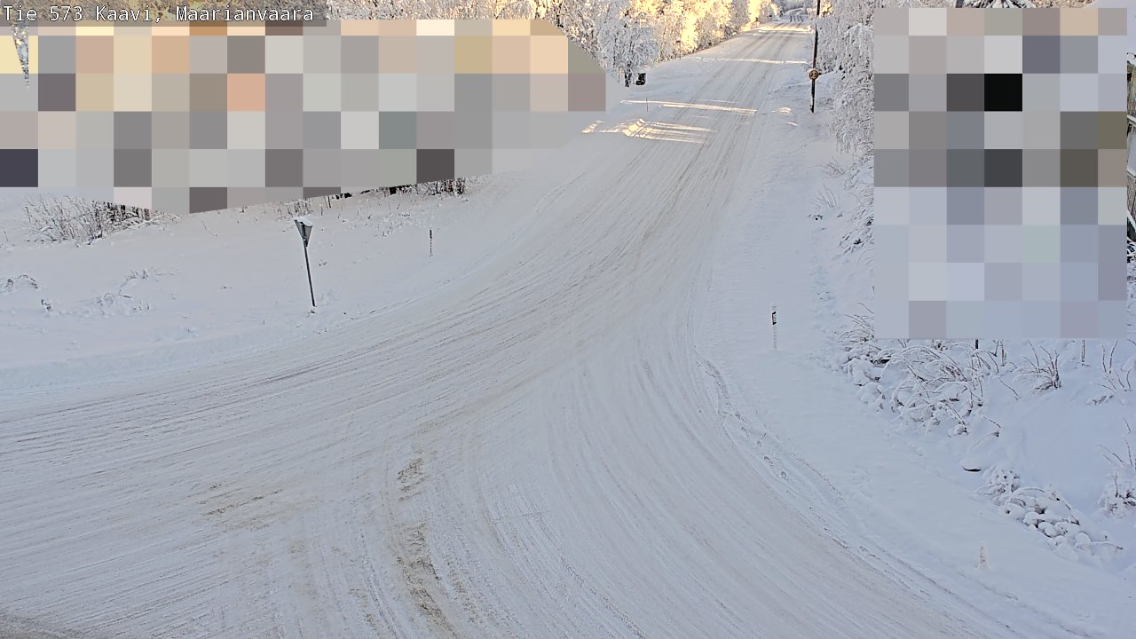 Weather Camera Image Road 573 Kaavi, Maarianvaara, Kaavi, Pohjois-Savo