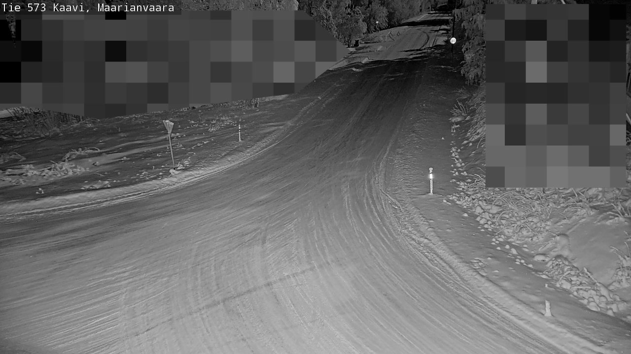 Weather Camera Image Road 573 Kaavi, Maarianvaara, Kaavi, Pohjois-Savo
