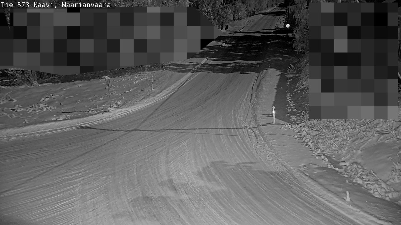 Weather Camera Image Road 573 Kaavi, Maarianvaara, Kaavi, Pohjois-Savo