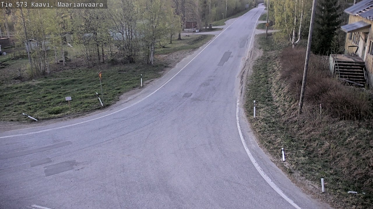 Weather Camera Image Väg 573 Kaavi, Maarianvaara, Kaavi, Pohjois-Savo