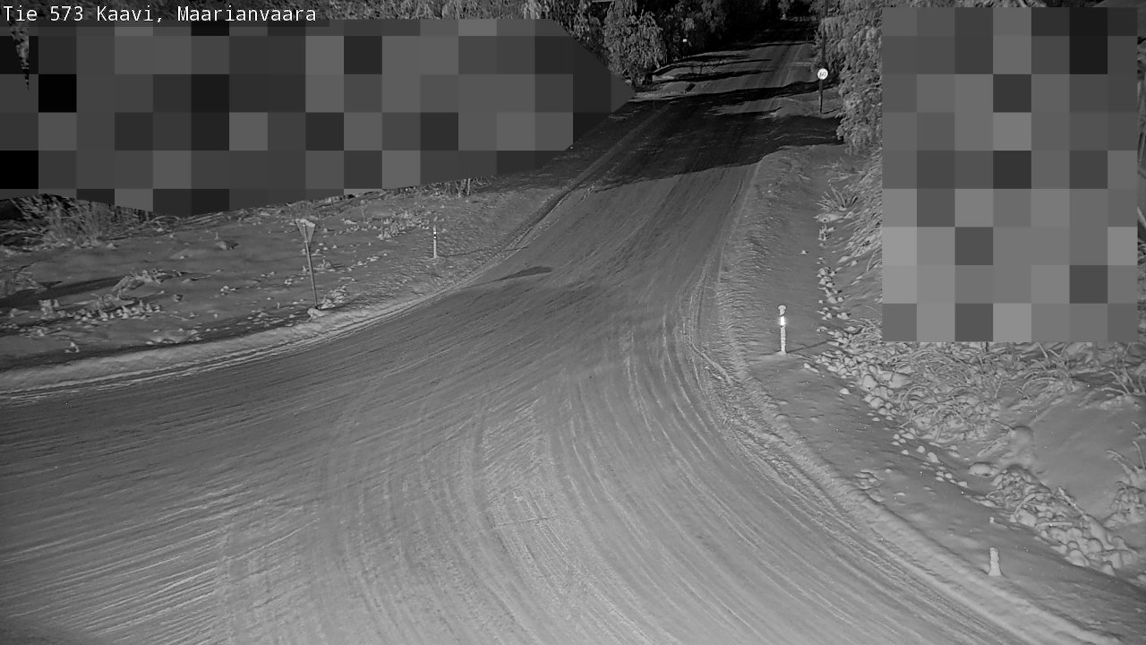 Weather Camera Image Väg 573 Kaavi, Maarianvaara, Kaavi, Pohjois-Savo