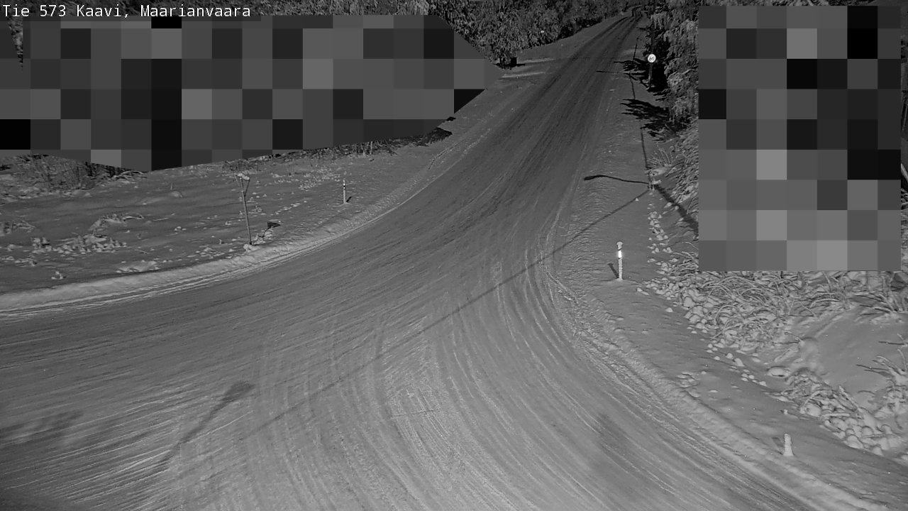 Weather Camera Image Road 573 Kaavi, Maarianvaara, Kaavi, Pohjois-Savo
