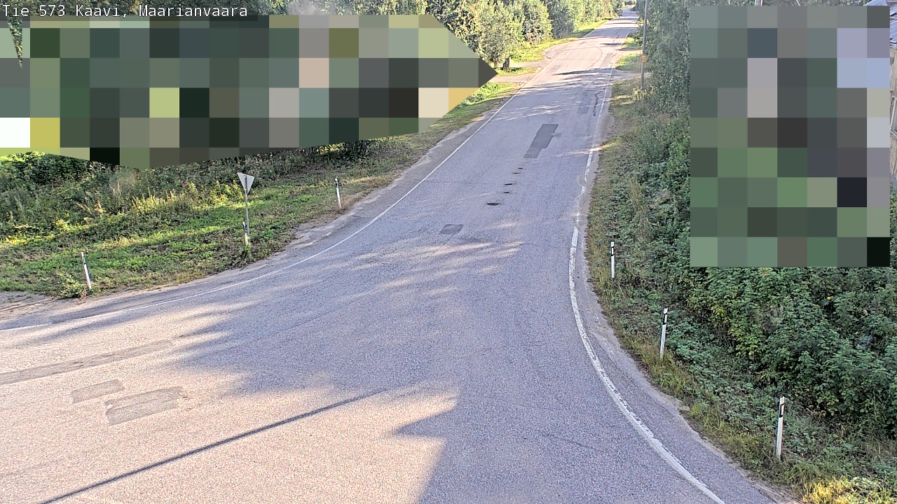 Weather Camera Image Väg 573 Kaavi, Maarianvaara, Kaavi, Pohjois-Savo