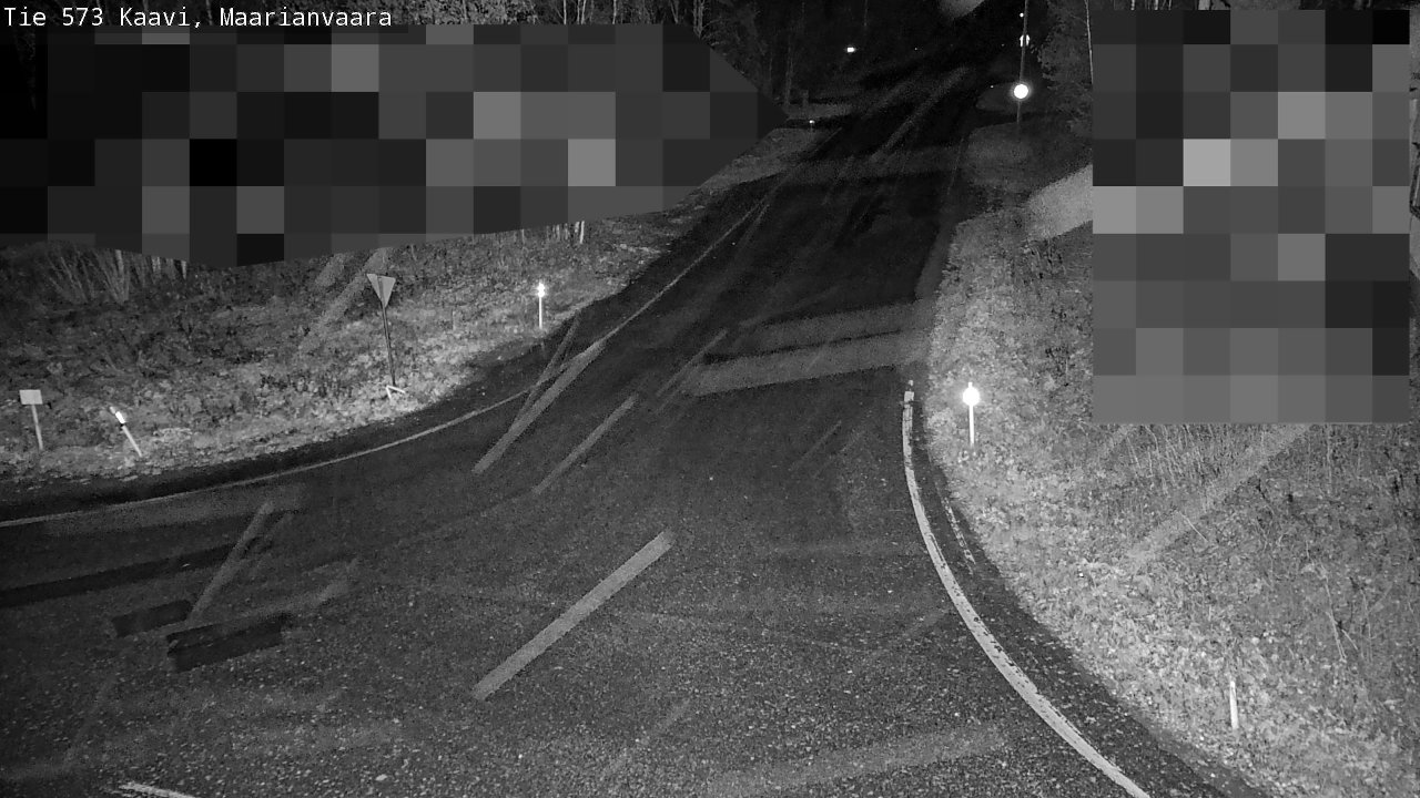 Weather Camera Image Road 573 Kaavi, Maarianvaara, Kaavi, Pohjois-Savo