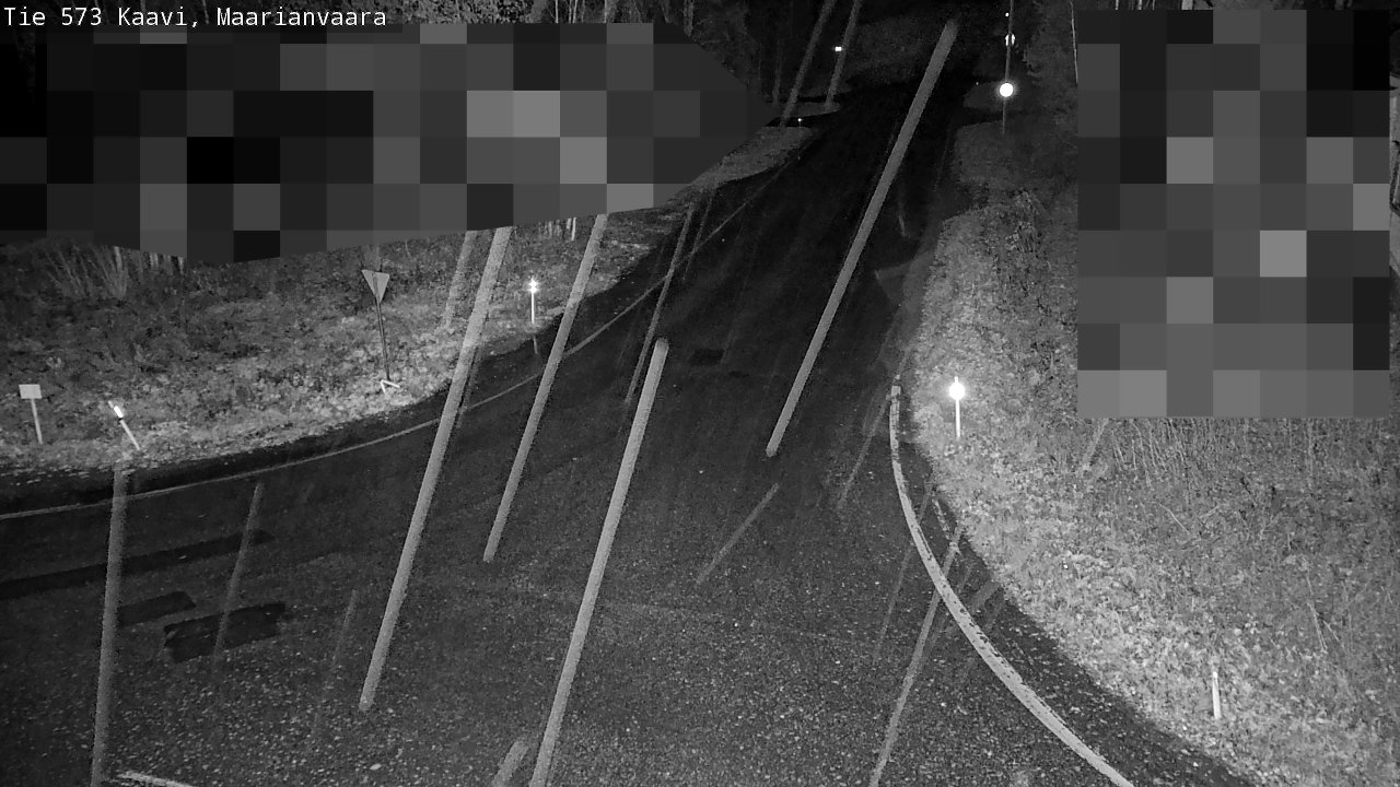 Weather Camera Image Väg 573 Kaavi, Maarianvaara, Kaavi, Pohjois-Savo