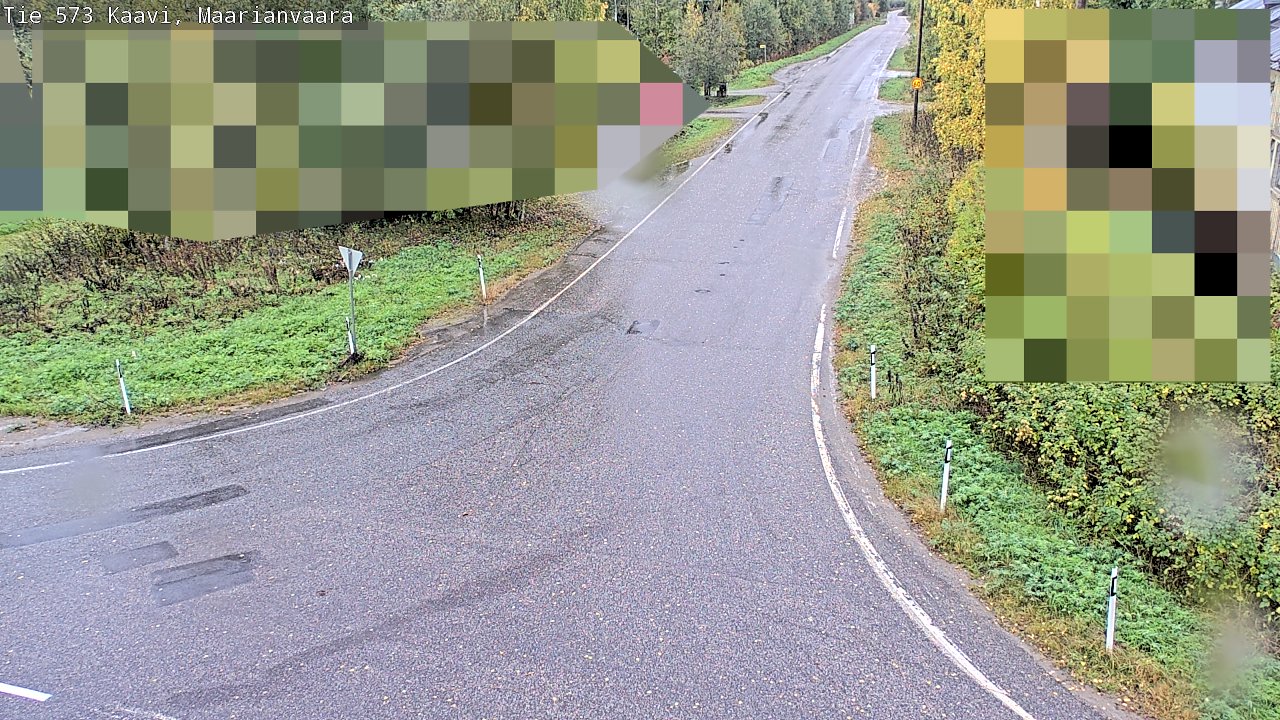 Weather Camera Image Road 573 Kaavi, Maarianvaara, Kaavi, Pohjois-Savo