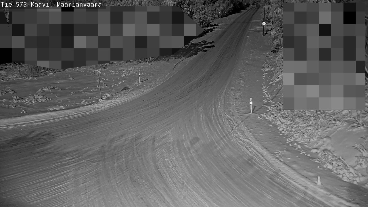 Weather Camera Image Road 573 Kaavi, Maarianvaara, Kaavi, Pohjois-Savo