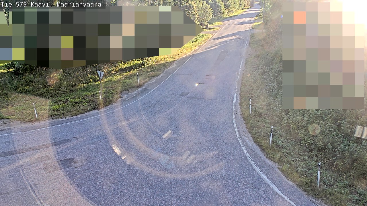 Weather Camera Image Road 573 Kaavi, Maarianvaara, Kaavi, Pohjois-Savo