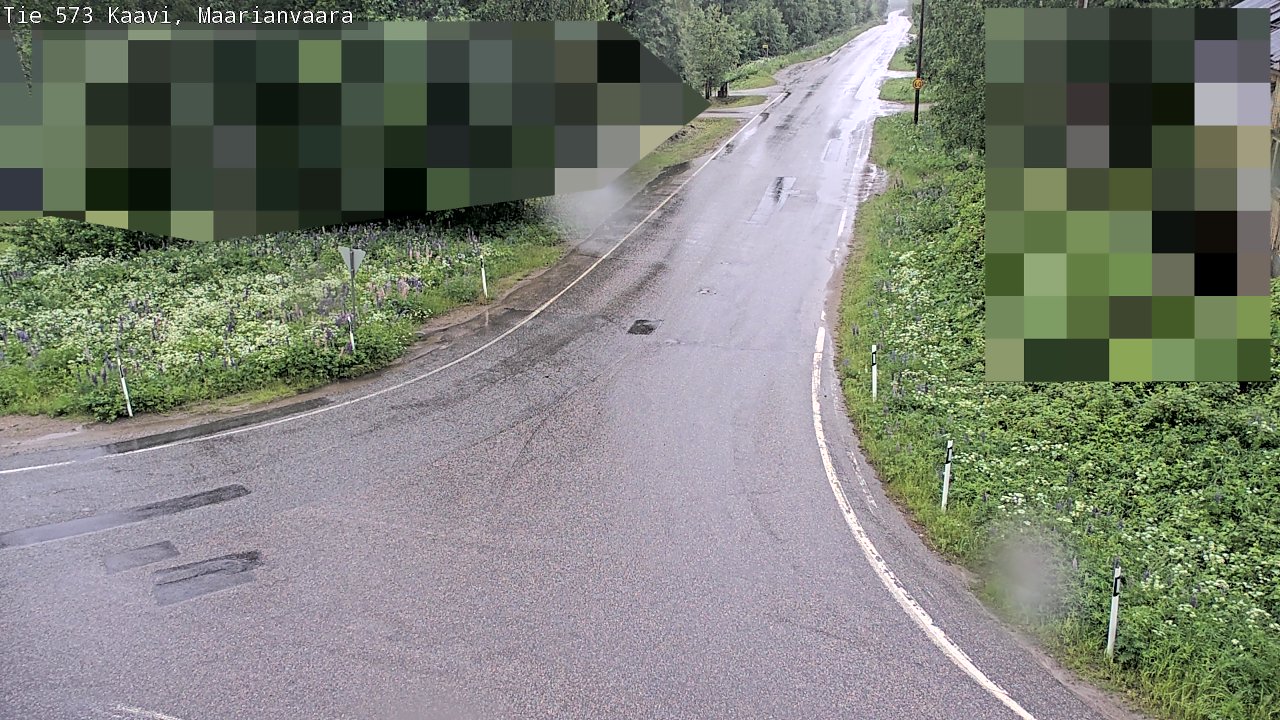 Weather Camera Image Road 573 Kaavi, Maarianvaara, Kaavi, Pohjois-Savo