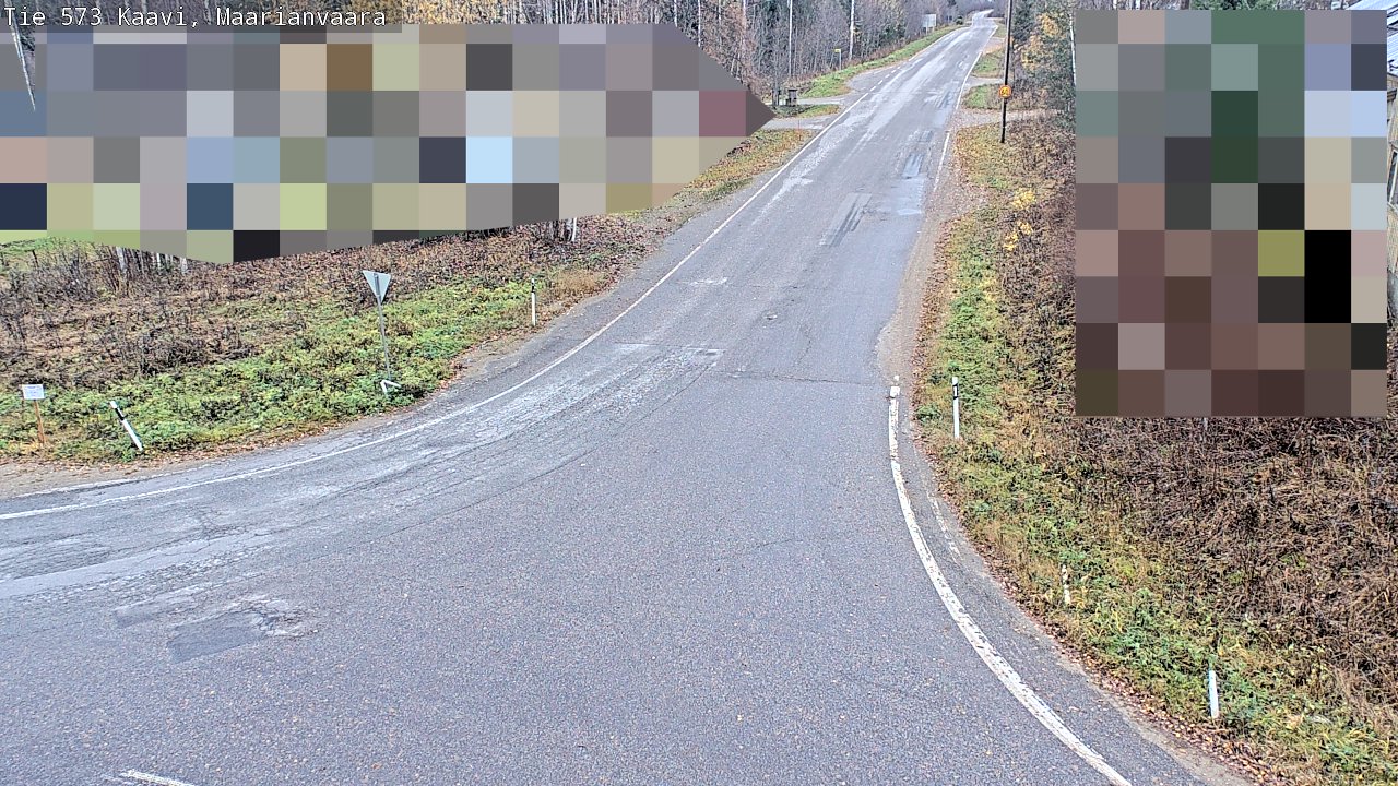 Weather Camera Image Väg 573 Kaavi, Maarianvaara, Kaavi, Pohjois-Savo
