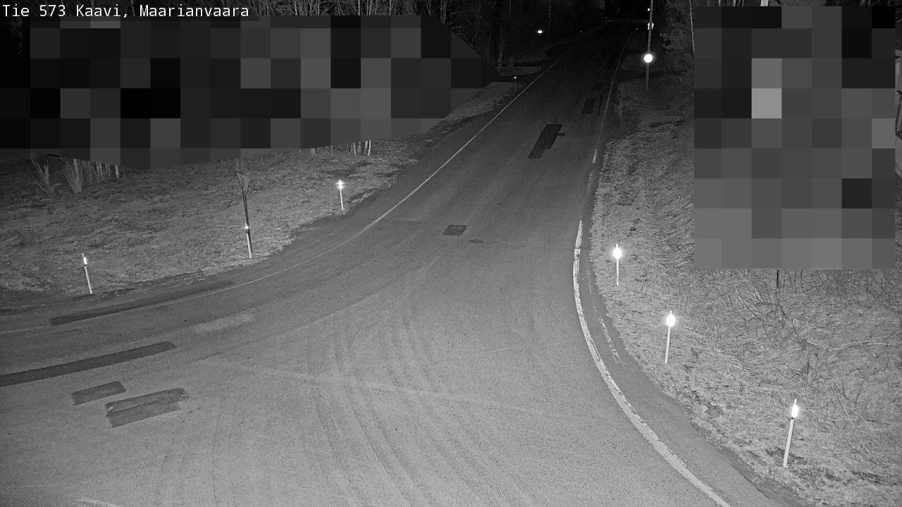 Weather Camera Image Väg 573 Kaavi, Maarianvaara, Kaavi, Pohjois-Savo