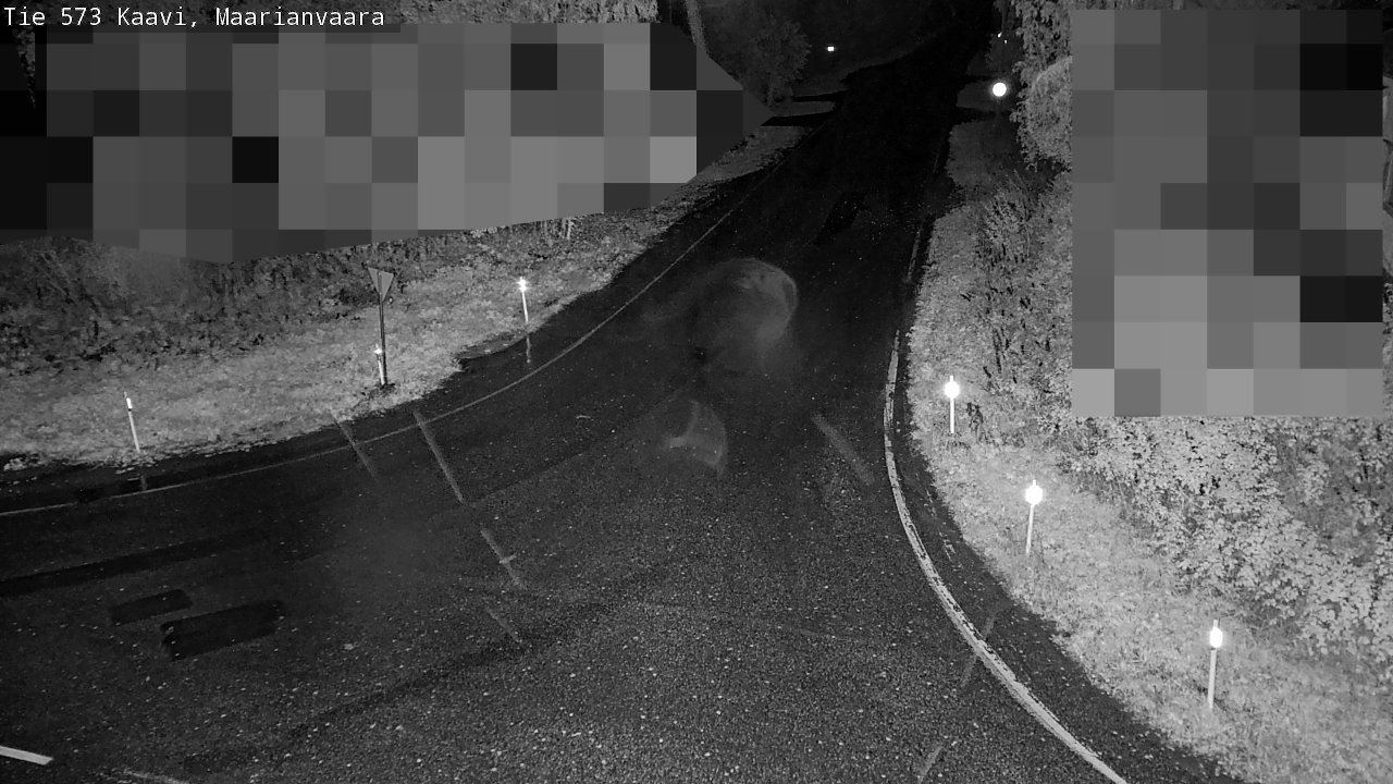 Weather Camera Image Road 573 Kaavi, Maarianvaara, Kaavi, Pohjois-Savo