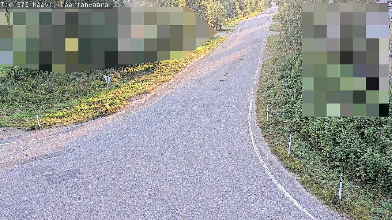 Weather Camera Image Road 573 Kaavi, Maarianvaara, Kaavi, Pohjois-Savo